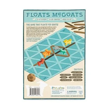 Hootenanny Games Floats McGoats Board Game for Family Fun