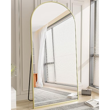 Koonmi 34"x76" Arched Full Length Mirror for Stylish Interiors