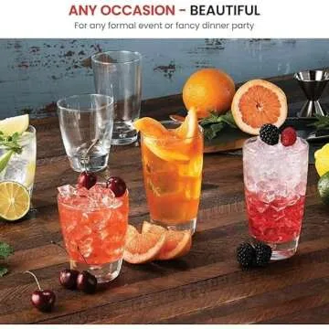 Bormioli Rocco Luna Set of 12 Classic Cooler Glasses