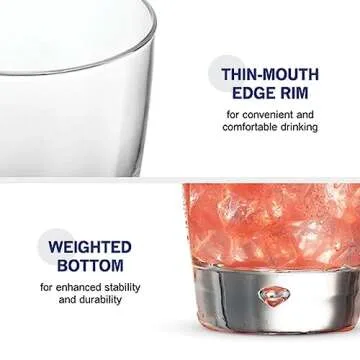 Bormioli Rocco Luna Set of 12 Classic Cooler Glasses