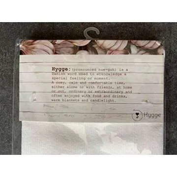Hygge Smiles Kitchen Tea Towel - Soft Microfiber Lemons