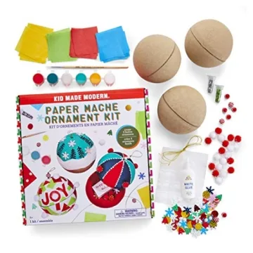 Kid Made Modern Handmade Ornament Paper Mache Kit