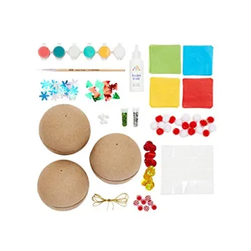 Kid Made Modern Handmade Ornament Paper Mache Kit