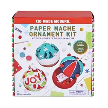 Kid Made Modern Handmade Ornament Paper Mache Kit