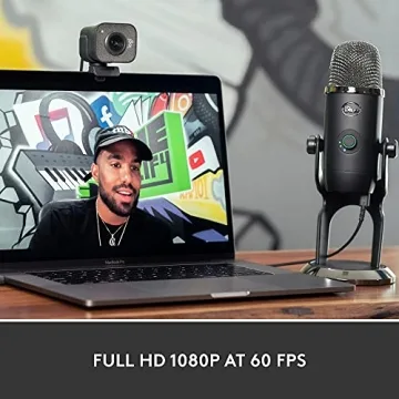 Logitech StreamCam Webcam for Quality Streaming and Content