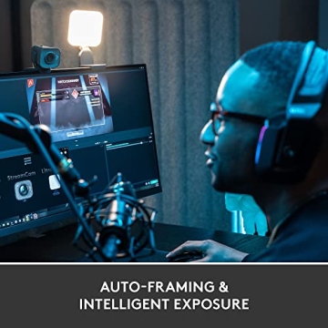 Logitech StreamCam Webcam for Quality Streaming and Content