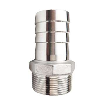 High-Quality JENSWILL 1-1/2" Hose Barb NPT Connector