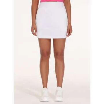THE GYM PEOPLE Women's Golf Skort Tennis High Waist Lightweight Athletic Casual Skirts Built-in Shor...