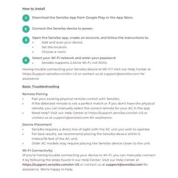 Sensibo Sky, Smart Wireless Air Conditioner Controller. Quick & Easy DIY Installation. Maintains Comfort with Energy Efficient. Automatic Wifi Thermostat Control App. Google, Alexa and Siri Compatible