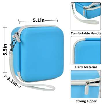 PAIYULE Kids Instant Print Camera Case for Young Photographers