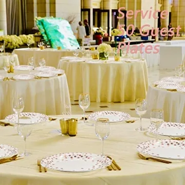 Elegant Round Disposable Plates for Every Celebration
