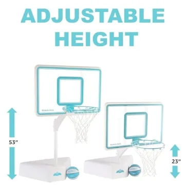 Adjustable Pool Basketball Hoop - Dunn-Rite Splash & Shoot