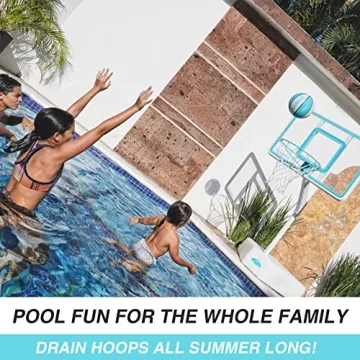 Adjustable Pool Basketball Hoop - Dunn-Rite Splash & Shoot