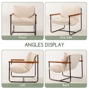 HIGOGOGO Modern Accent Chair for Stylish Living Spaces