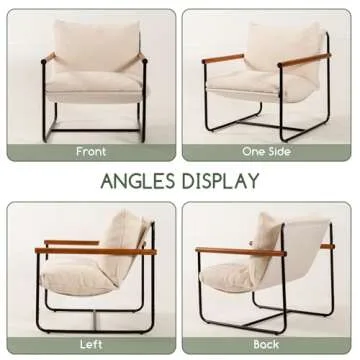 HIGOGOGO Modern Accent Chair for Stylish Living Spaces