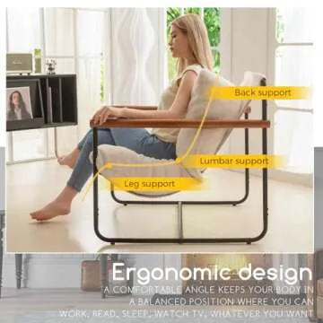 HIGOGOGO Modern Accent Chair for Stylish Living Spaces
