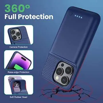 Feob Battery Case for iPhone 14 Pro with 7200mAh Power