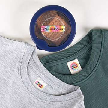 Name Bubbles - Custom Name Labels for Daycare, School, and Camp (102 Labels - 3 Sizes) - Personalize...