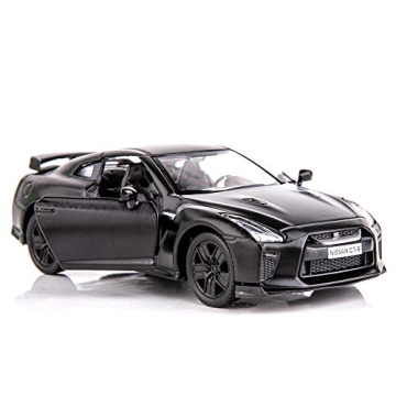 BDTCTK 1/36 Scale GTR R35 Supercar Model Toy Zinc Alloy Die-Cast Pull Back Vehicles Kid Toys for 4 5...