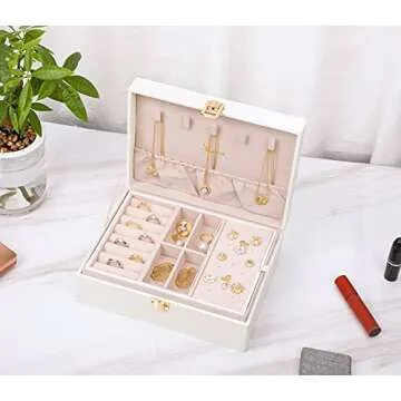Voova Jewelry Box for Women - Chic & Practical Storage