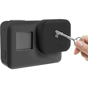 Taisioner 2pcs Silicone Lens Cap for GoPro Models