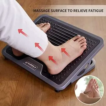 EUREKA Adjustable Footrest: Ergonomic Comfort for All