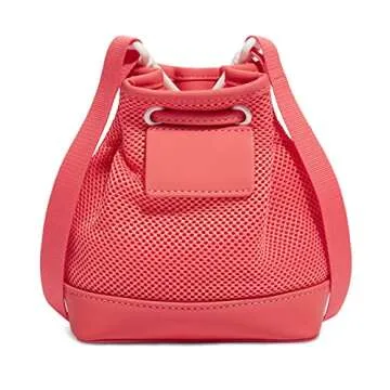 UGG Women's Aaliyah Bucket Crossbody Handbag, Peach Bliss,