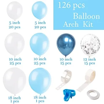 Create Stunning Events with Blue Balloon Garland Kit