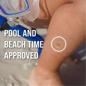 quitch Bug Bite Itch Relief Patch Kids, Summer Travel Essentials for Kids, Mosquito Bug Bite Thing Alternate Summer Camp Essentials Itch Relief for Kids, Baby hydrocortisone Alternative, FSA Eligible