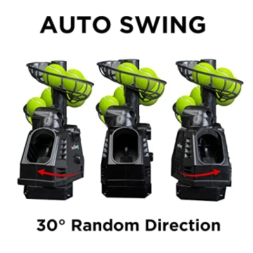 680BH Safe Toss Machine for Kids - Tennis & Baseball Training