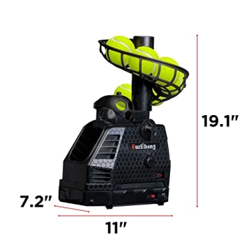 680BH Safe Toss Machine for Kids - Tennis & Baseball Training