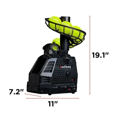 680BH Safe Toss Machine for Kids - Tennis & Baseball Training