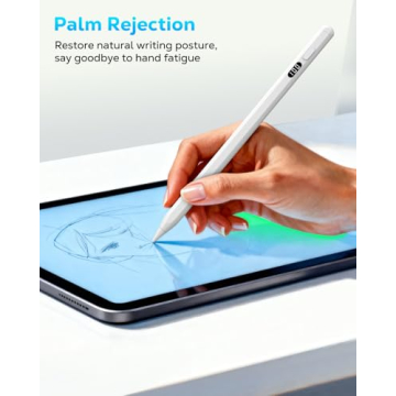 MoKo Stylus Pen for iPad with LED Display and Fast Charge