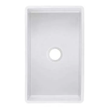 Empire Olde London Fireclay Farmhouse Sink 33" White
