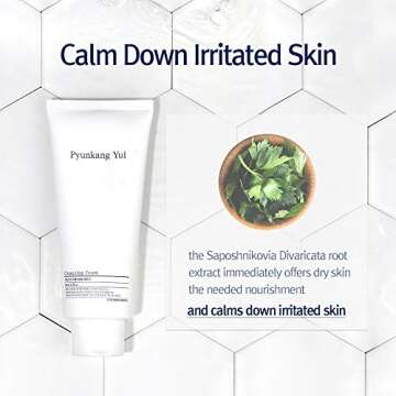 PYUNKANG YUL Cleansing Foam - Korean Facial Wash for All Skin Types - Zero-irritation Face Washer extracted from Coconut - Moisturized Skin & Creating Moisture Barrier after Cleansing - 5.1 Fl. Oz