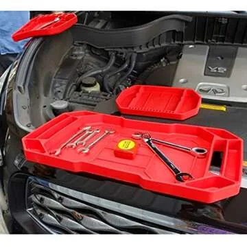 Aocoom Non-Slip Tool Tray Set - Perfect Gift for DIYers