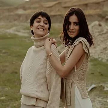 JINHUI Cable Wire Cuff Bracelet - 18k Gold Plated Jewelry