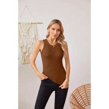 VICHYIE Summer Sleeveless Tank Tops for Women Durable Style