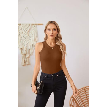 VICHYIE Summer Sleeveless Tank Tops for Women Durable Style