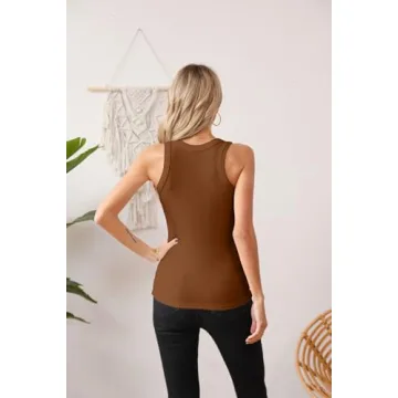 VICHYIE Summer Sleeveless Tank Tops for Women Durable Style