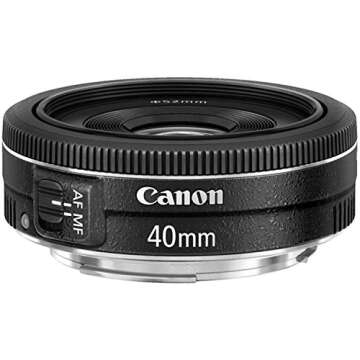 Canon EF 40mm f/2.8 STM Lens for All Camera Lovers