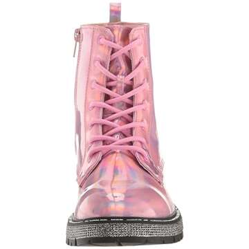 Steve Madden Girls Shoes Wordle Combat Boot