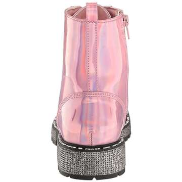 Steve Madden Girls Shoes Wordle Combat Boot