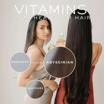 MAD HAIR CO. Hair Oil: Rosemary, Grapeseed, Meadowfoam & Abyssinian for Strengthening & Repair | All Hair Types