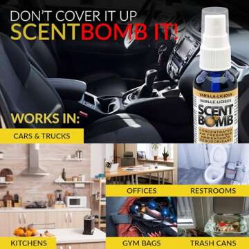 Scent Bomb Air Freshener Spray - Long-Lasting Odor Eliminator