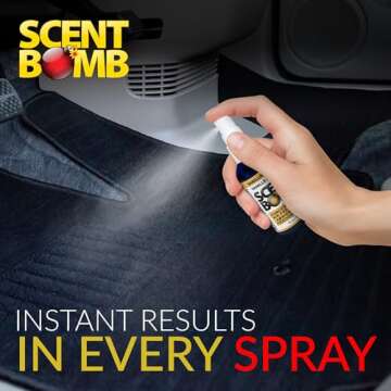 Scent Bomb Air Freshener Spray - Long-Lasting Odor Eliminator