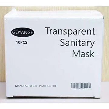 Transparent Open Face Guard, 10PCS for Professionals and Businesses