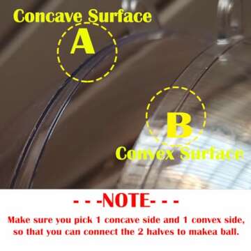 Luxdesc Bulk 30Pcs Clear Plastic Fillable Baubles Ornament Ball 3.15''/80mm DIY Ornament for Christmas,New Years, Holiday, Wedding,Party,Home Decor Bath Bomb