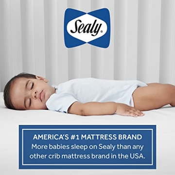 Sealy Baby Soybean Premium Foam Crib Mattress Waterproof