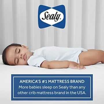 Sealy Baby Soybean Premium Foam Crib Mattress Waterproof